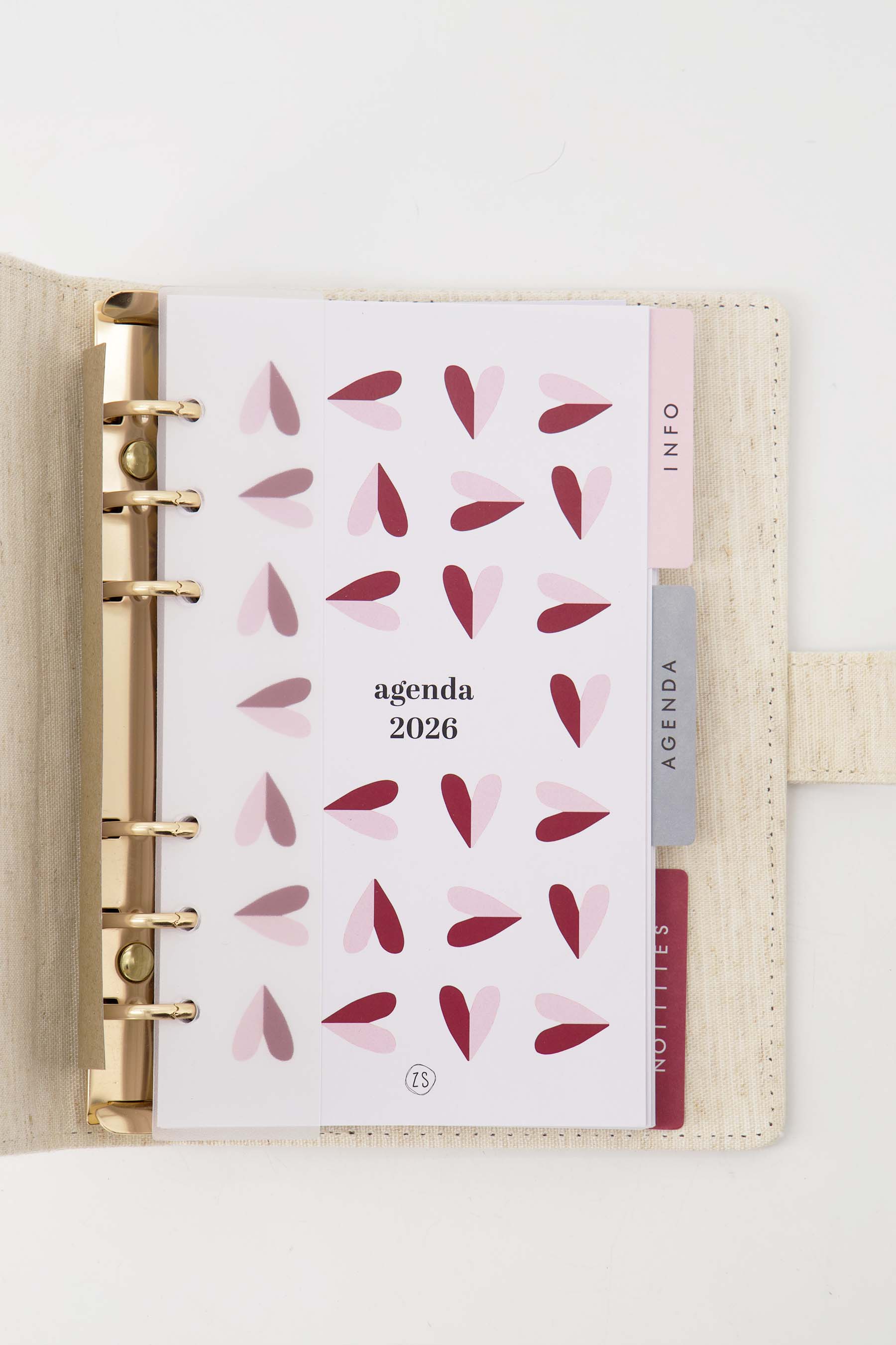 agendavulling 2026 multicolor | multicolor